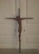 Cruz con cristo de madera